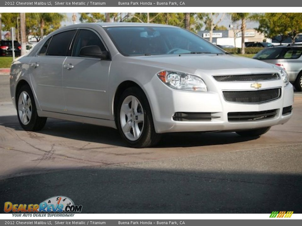 2012 Chevrolet Malibu LS Silver Ice Metallic / Titanium Photo #1