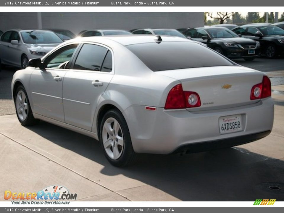 2012 Chevrolet Malibu LS Silver Ice Metallic / Titanium Photo #2