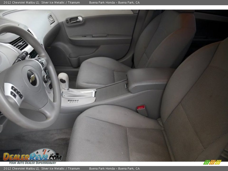 2012 Chevrolet Malibu LS Silver Ice Metallic / Titanium Photo #3