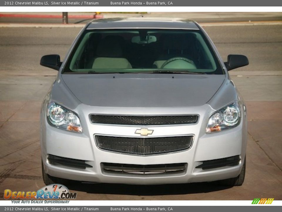 2012 Chevrolet Malibu LS Silver Ice Metallic / Titanium Photo #7