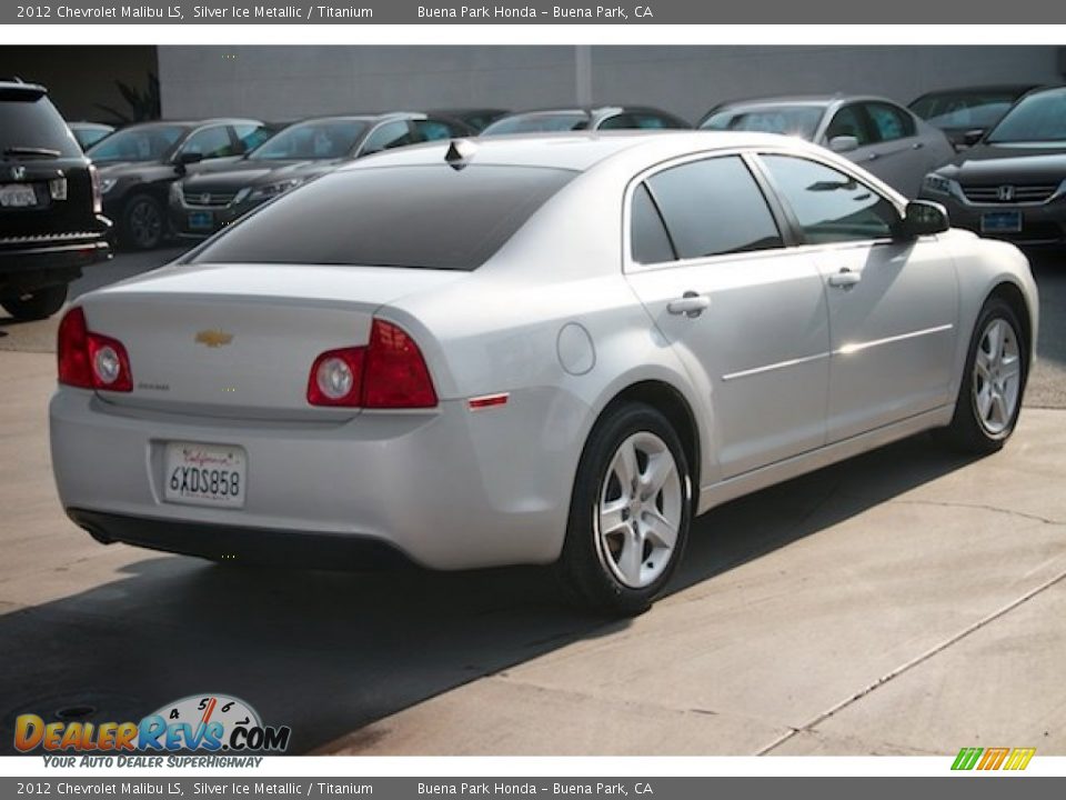 2012 Chevrolet Malibu LS Silver Ice Metallic / Titanium Photo #11