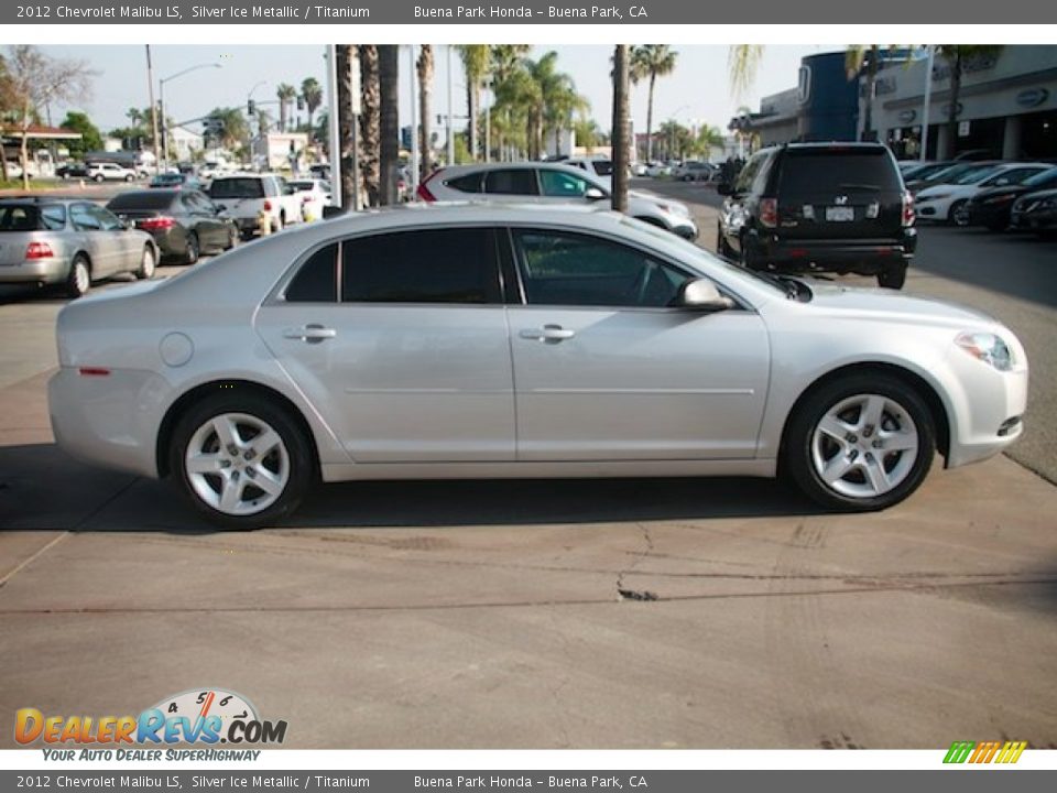 2012 Chevrolet Malibu LS Silver Ice Metallic / Titanium Photo #12