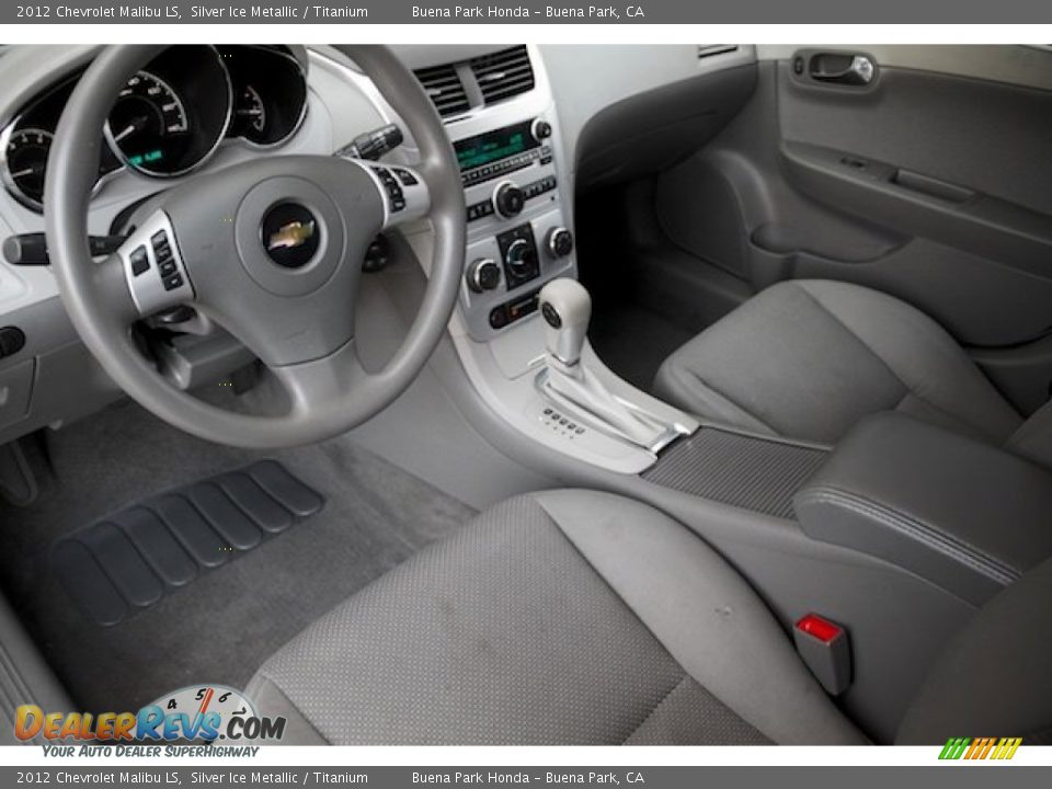 2012 Chevrolet Malibu LS Silver Ice Metallic / Titanium Photo #13