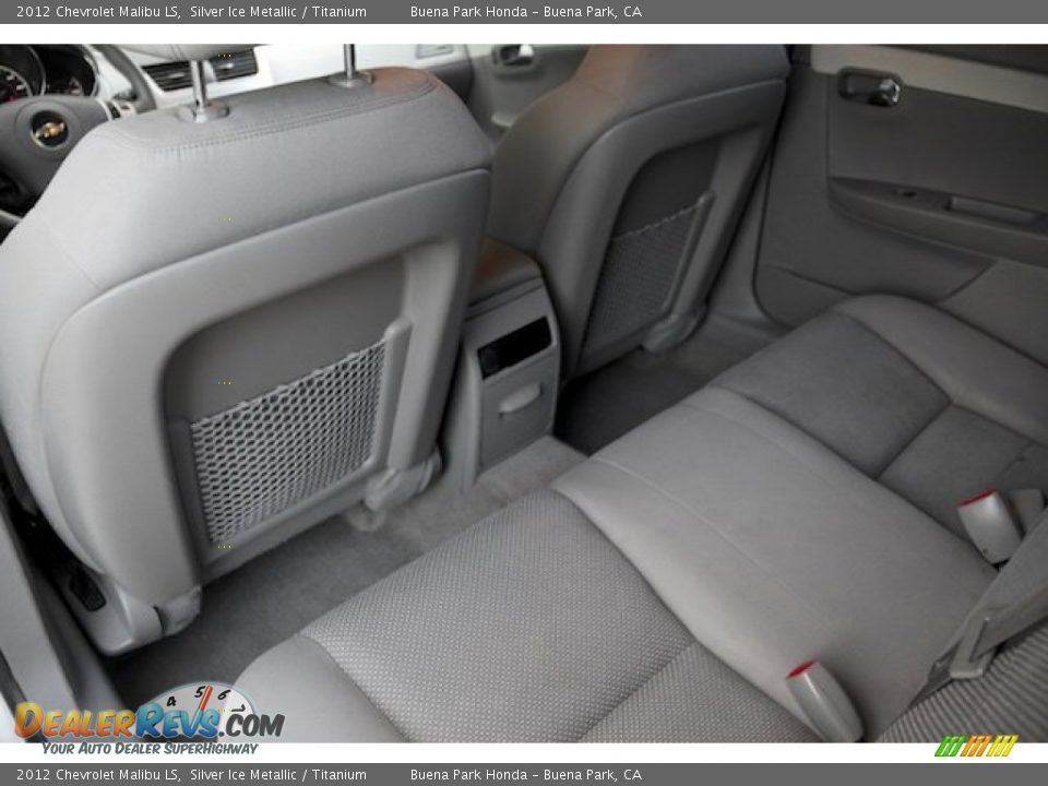 2012 Chevrolet Malibu LS Silver Ice Metallic / Titanium Photo #15