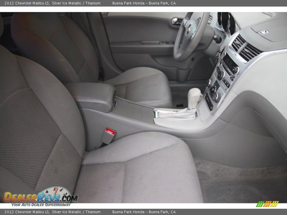 2012 Chevrolet Malibu LS Silver Ice Metallic / Titanium Photo #20