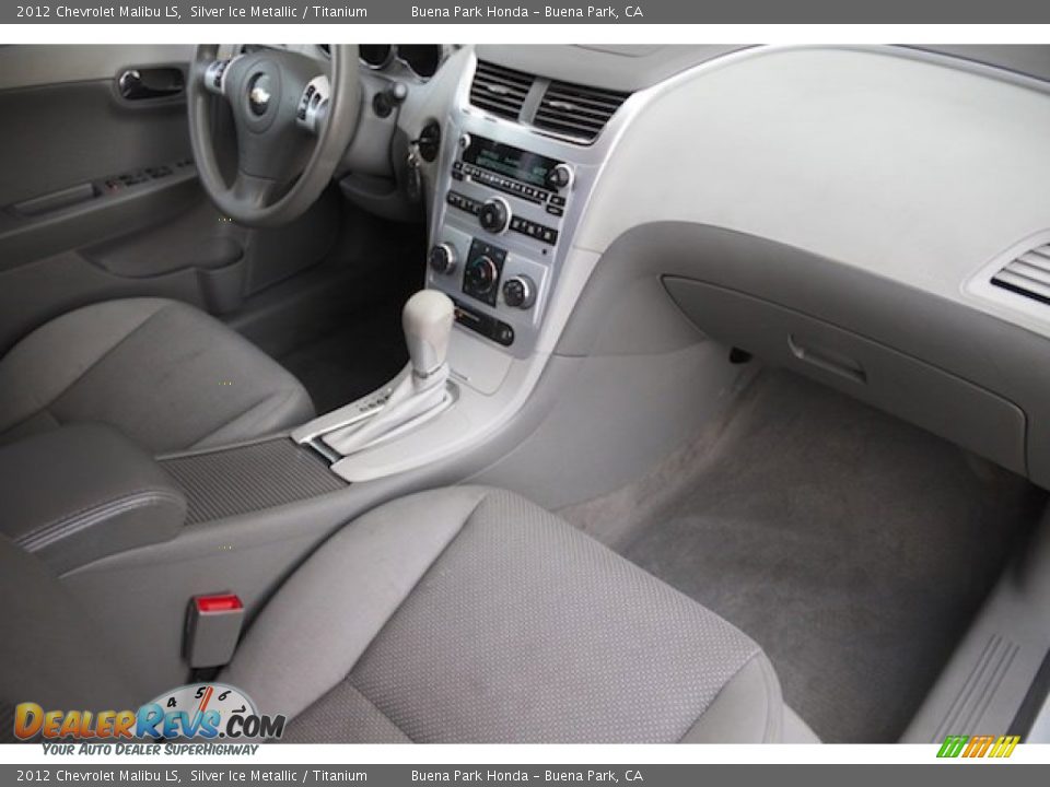 2012 Chevrolet Malibu LS Silver Ice Metallic / Titanium Photo #21