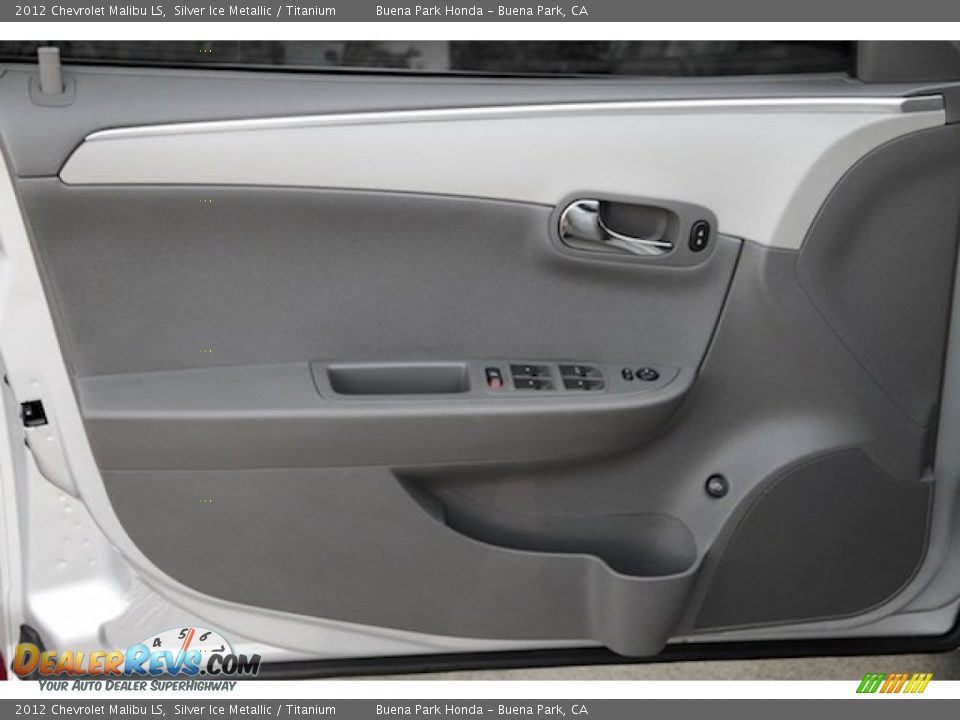 2012 Chevrolet Malibu LS Silver Ice Metallic / Titanium Photo #24