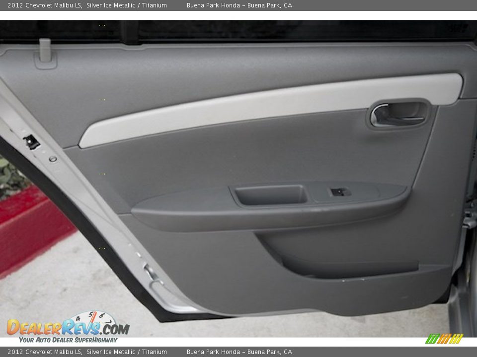2012 Chevrolet Malibu LS Silver Ice Metallic / Titanium Photo #25