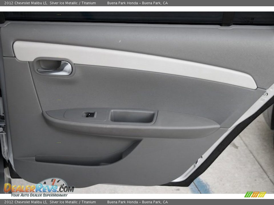 2012 Chevrolet Malibu LS Silver Ice Metallic / Titanium Photo #26