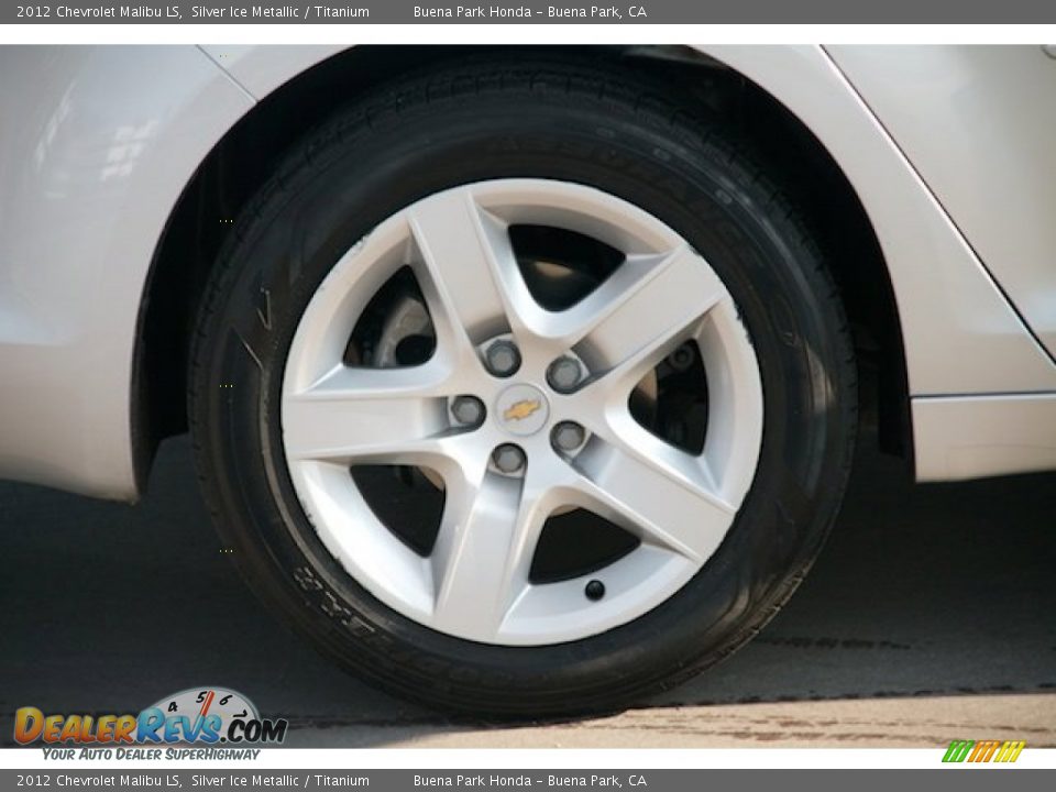 2012 Chevrolet Malibu LS Silver Ice Metallic / Titanium Photo #30