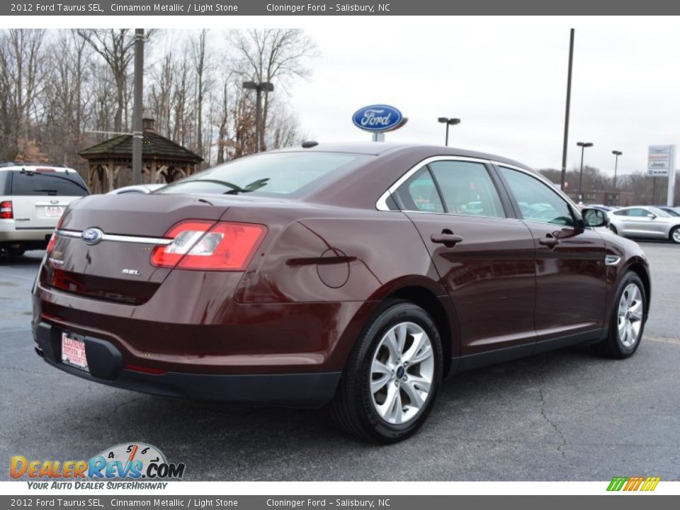 2012 Ford Taurus SEL Cinnamon Metallic / Light Stone Photo #3