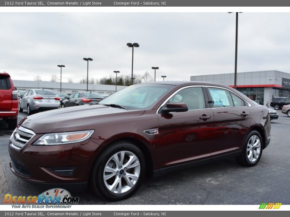 2012 Ford Taurus SEL Cinnamon Metallic / Light Stone Photo #7