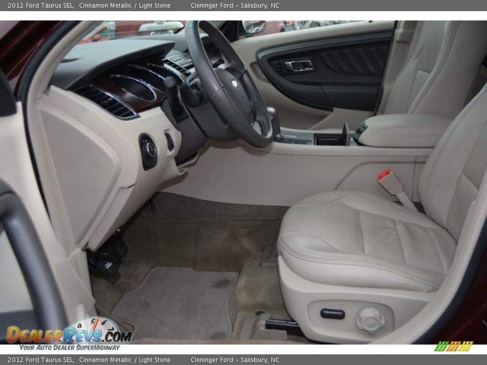 2012 Ford Taurus SEL Cinnamon Metallic / Light Stone Photo #9