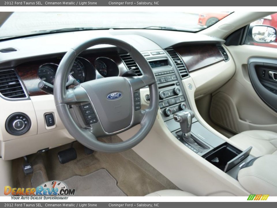 2012 Ford Taurus SEL Cinnamon Metallic / Light Stone Photo #10