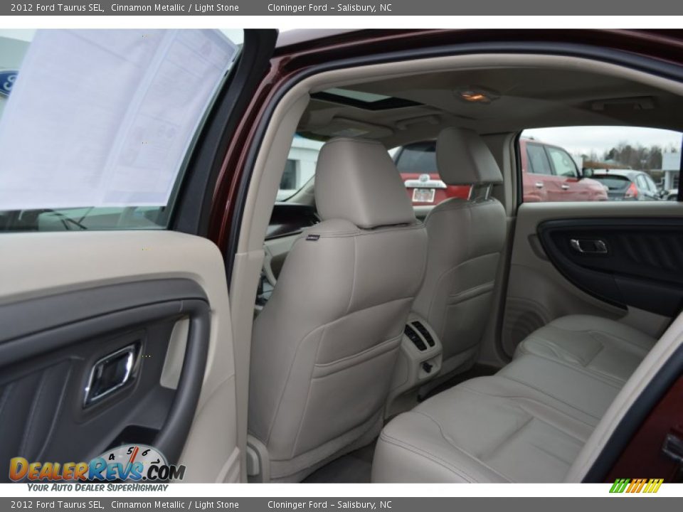 2012 Ford Taurus SEL Cinnamon Metallic / Light Stone Photo #12
