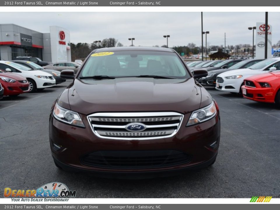 2012 Ford Taurus SEL Cinnamon Metallic / Light Stone Photo #27