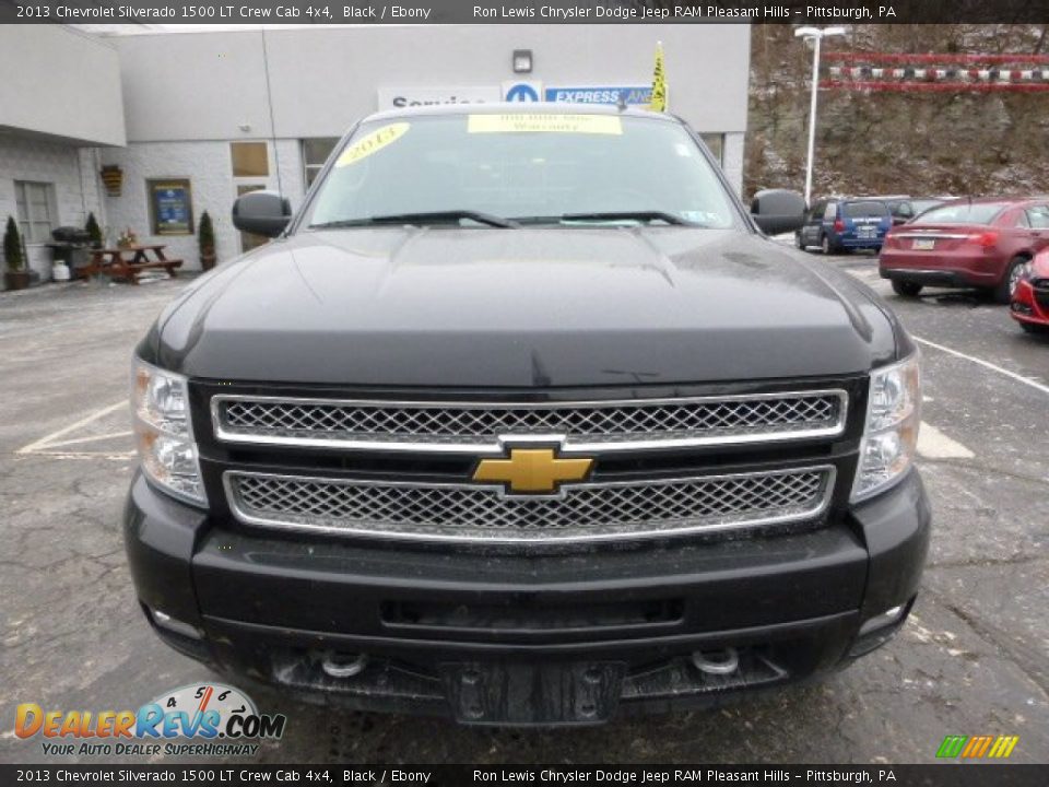 2013 Chevrolet Silverado 1500 LT Crew Cab 4x4 Black / Ebony Photo #7