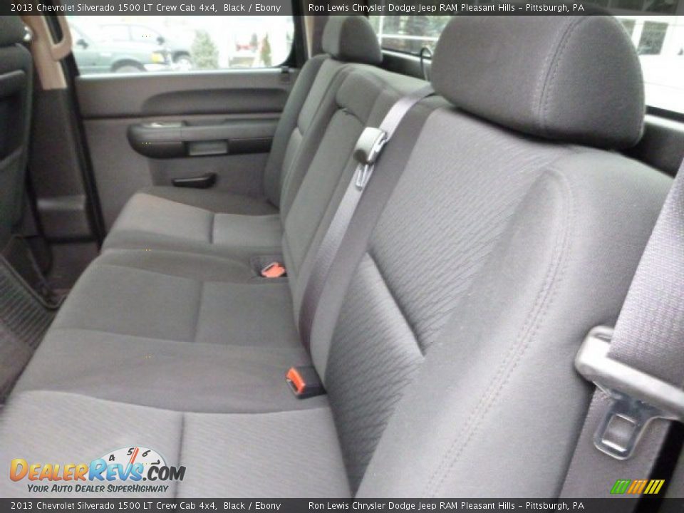 2013 Chevrolet Silverado 1500 LT Crew Cab 4x4 Black / Ebony Photo #14