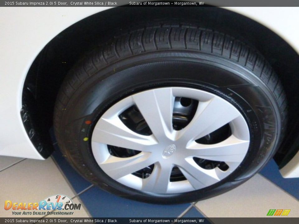 2015 Subaru Impreza 2.0i 5 Door Crystal White Silica / Black Photo #7