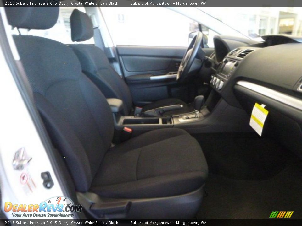 2015 Subaru Impreza 2.0i 5 Door Crystal White Silica / Black Photo #9