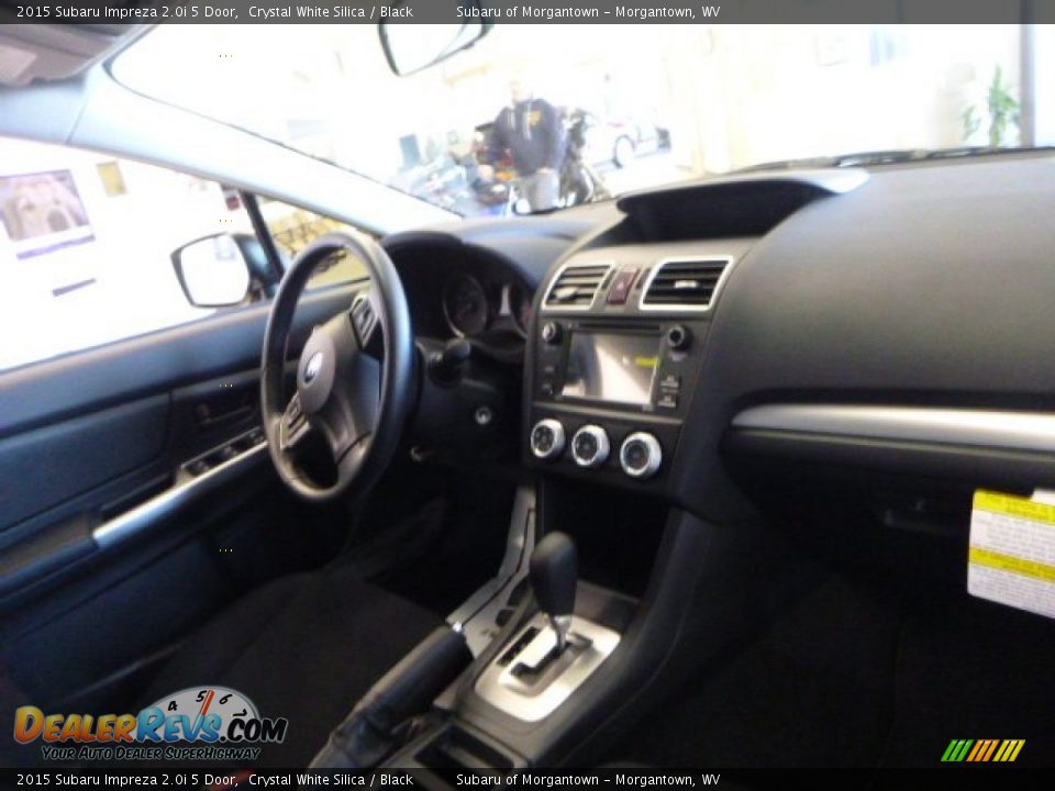 2015 Subaru Impreza 2.0i 5 Door Crystal White Silica / Black Photo #10