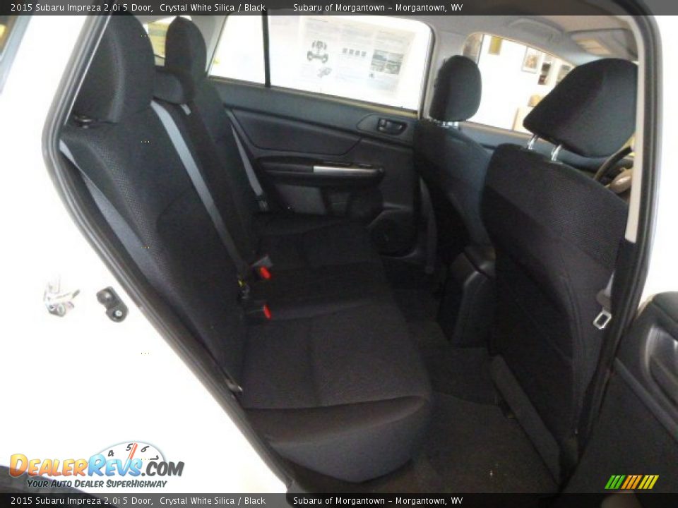2015 Subaru Impreza 2.0i 5 Door Crystal White Silica / Black Photo #11