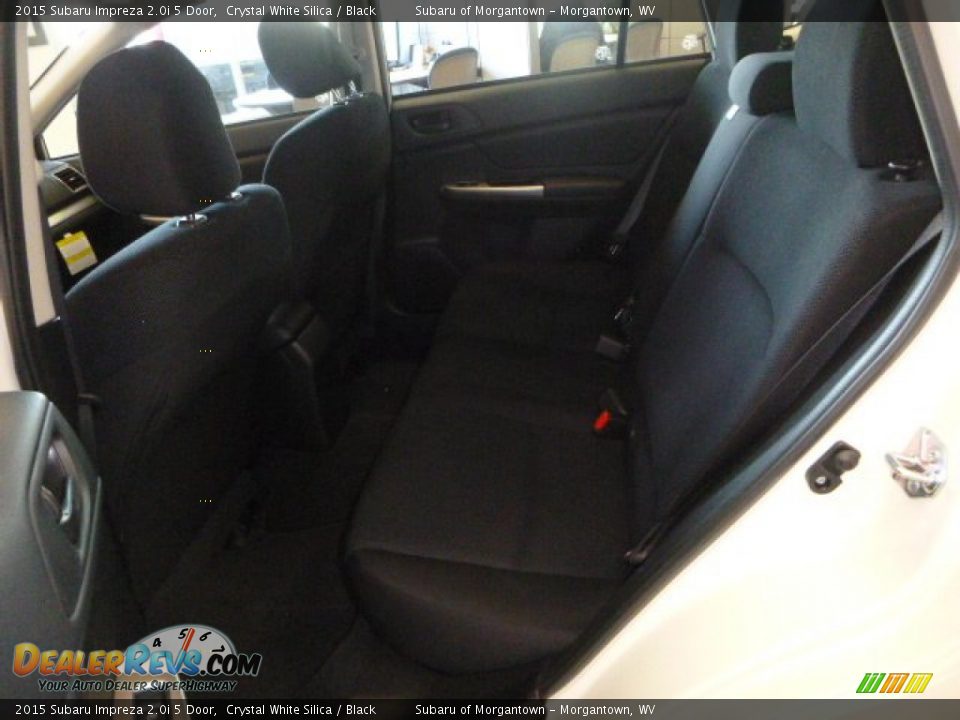 2015 Subaru Impreza 2.0i 5 Door Crystal White Silica / Black Photo #12
