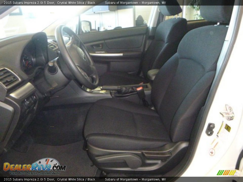 2015 Subaru Impreza 2.0i 5 Door Crystal White Silica / Black Photo #13