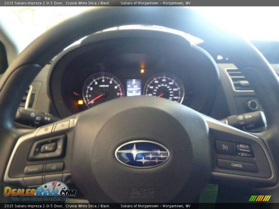 2015 Subaru Impreza 2.0i 5 Door Crystal White Silica / Black Photo #18