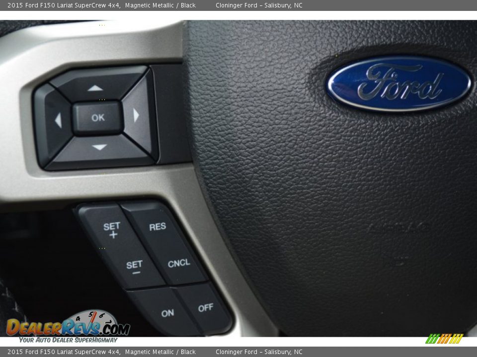 Controls of 2015 Ford F150 Lariat SuperCrew 4x4 Photo #28