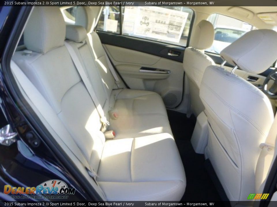 Rear Seat of 2015 Subaru Impreza 2.0i Sport Limited 5 Door Photo #11