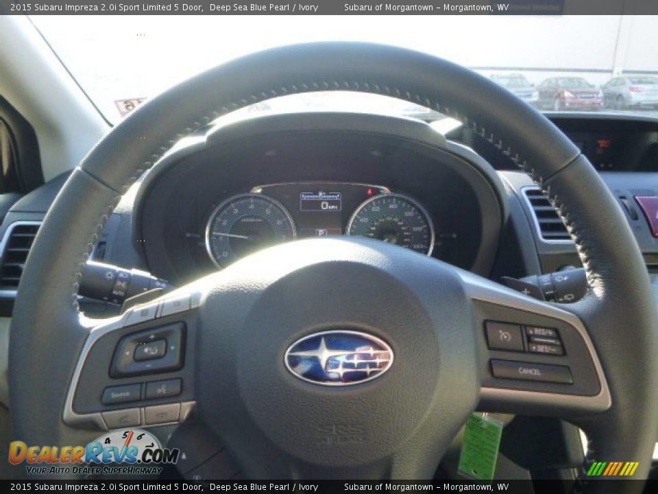 2015 Subaru Impreza 2.0i Sport Limited 5 Door Steering Wheel Photo #20