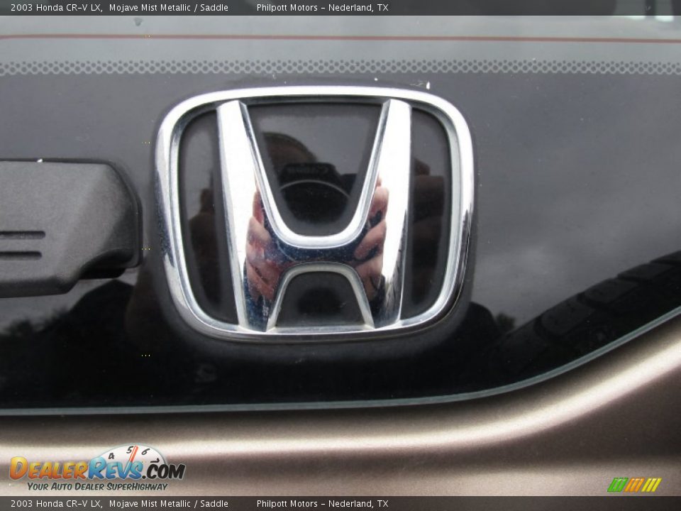 2003 Honda CR-V LX Mojave Mist Metallic / Saddle Photo #13