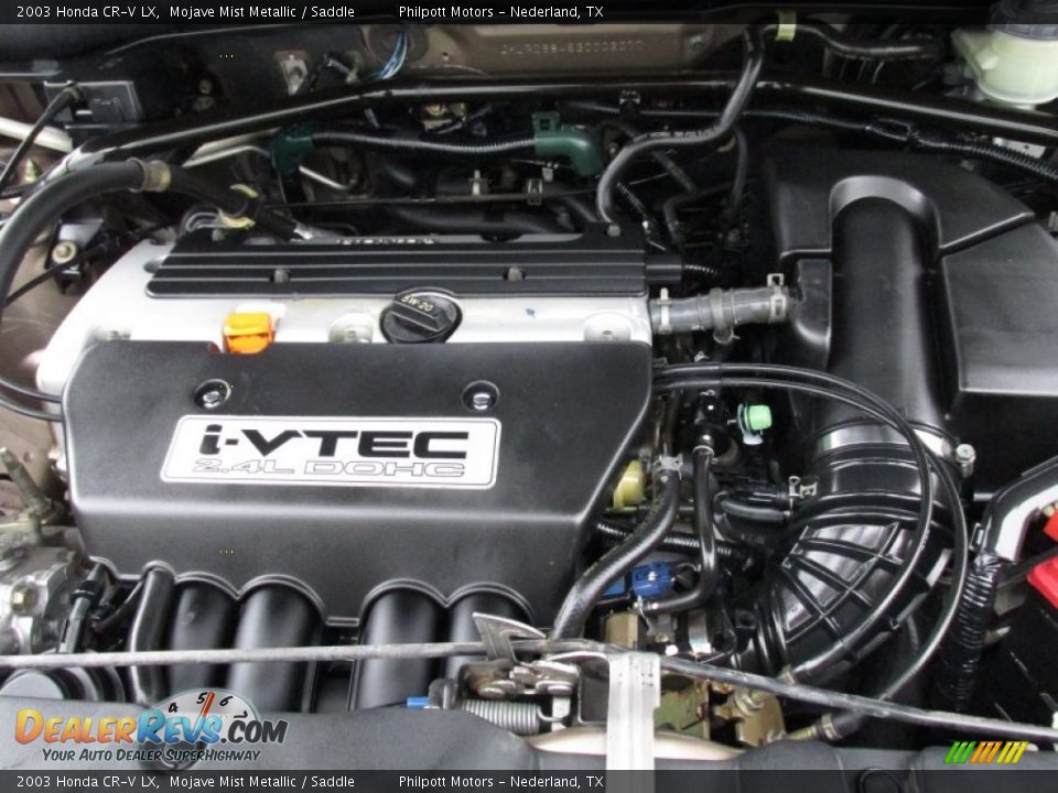 2003 Honda CR-V LX Mojave Mist Metallic / Saddle Photo #20
