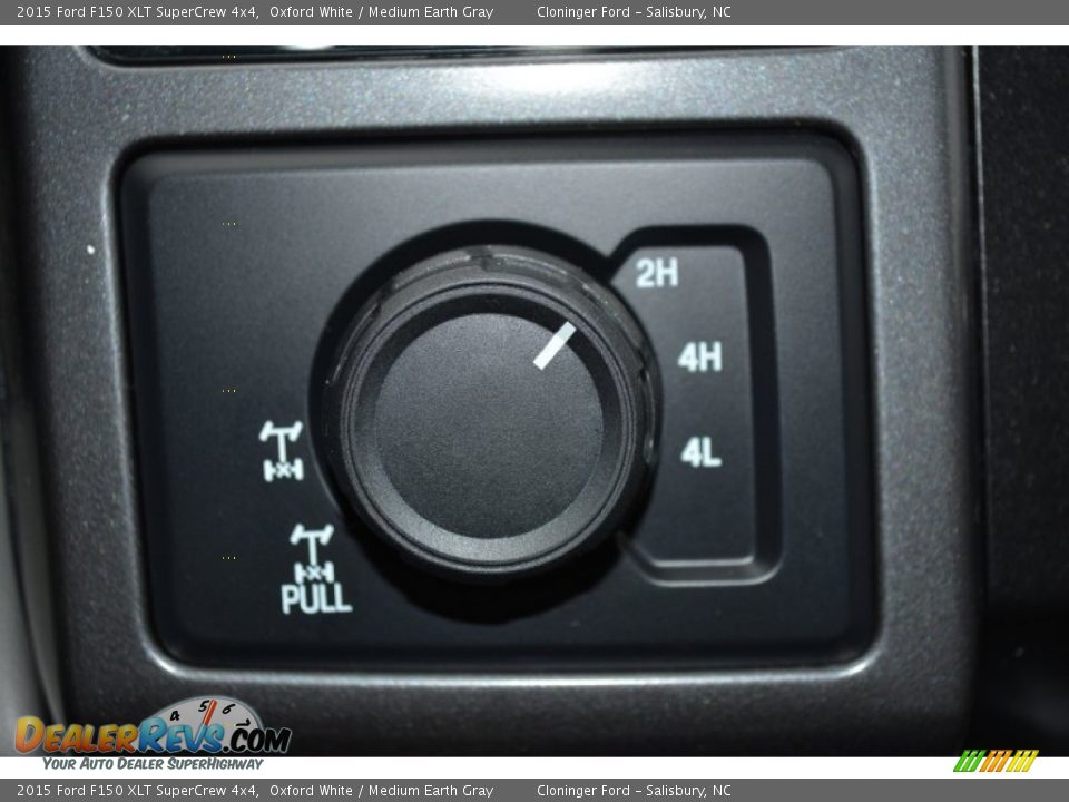 2015 Ford F150 XLT SuperCrew 4x4 Oxford White / Medium Earth Gray Photo #14