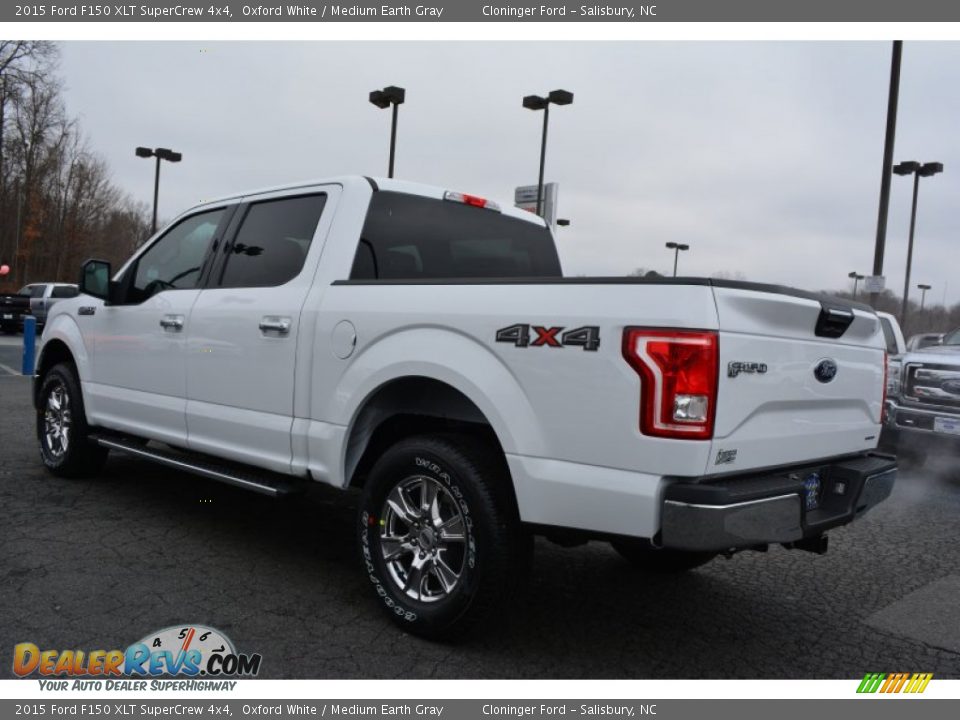 Oxford White 2015 Ford F150 XLT SuperCrew 4x4 Photo #22