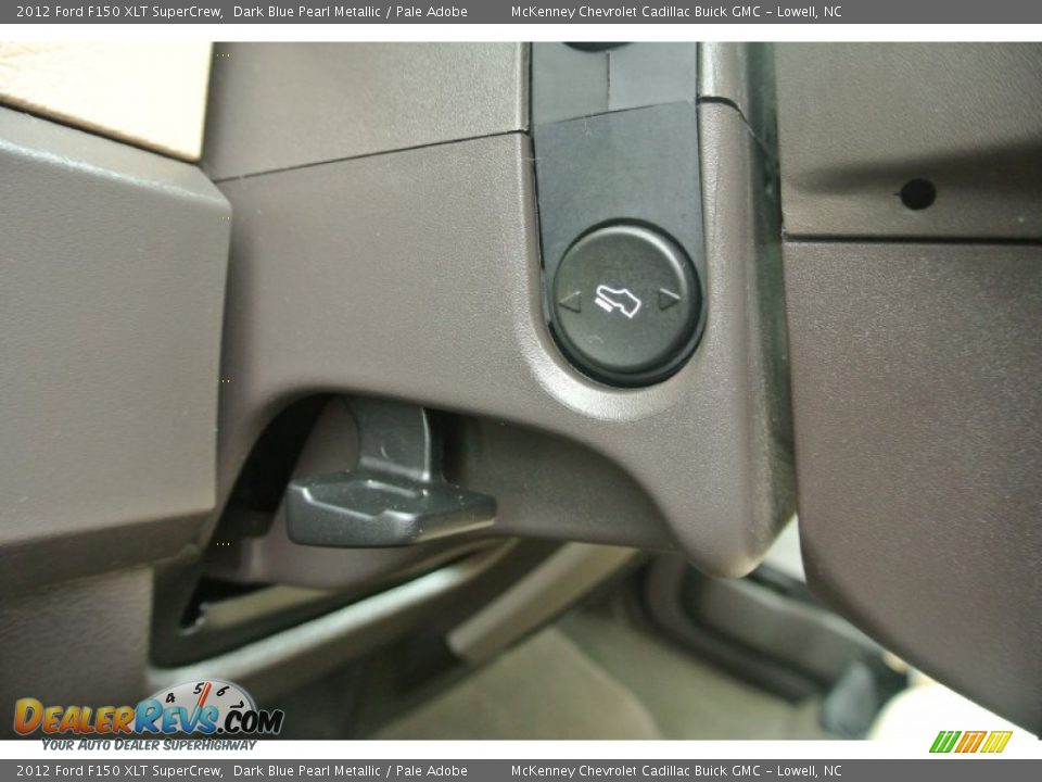 2012 Ford F150 XLT SuperCrew Dark Blue Pearl Metallic / Pale Adobe Photo #14