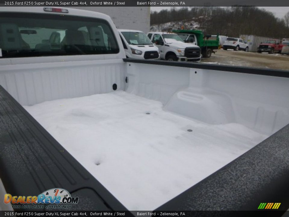 2015 Ford F250 Super Duty XL Super Cab 4x4 Oxford White / Steel Photo #3