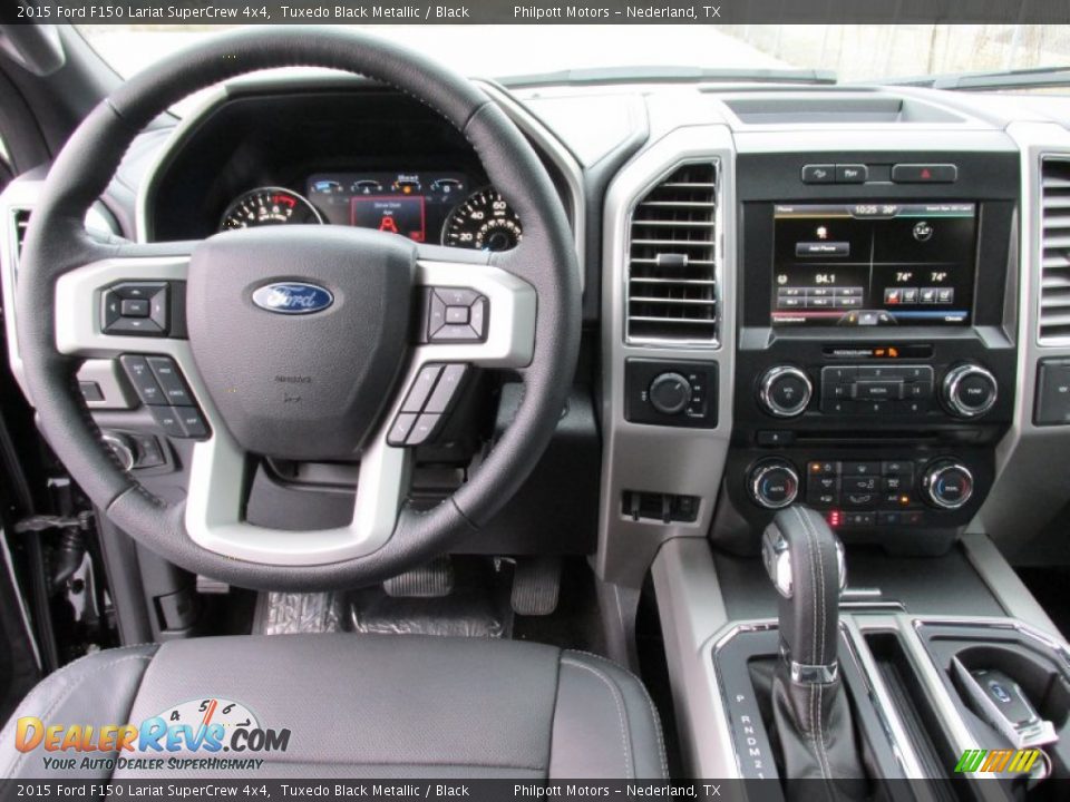 Controls of 2015 Ford F150 Lariat SuperCrew 4x4 Photo #28