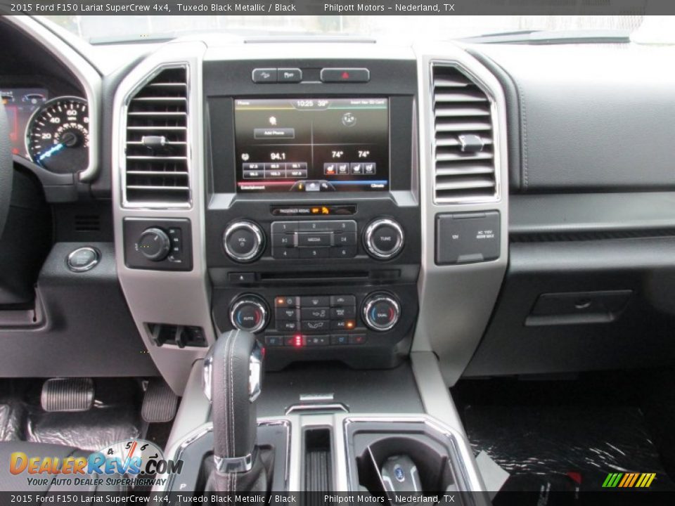 Controls of 2015 Ford F150 Lariat SuperCrew 4x4 Photo #29