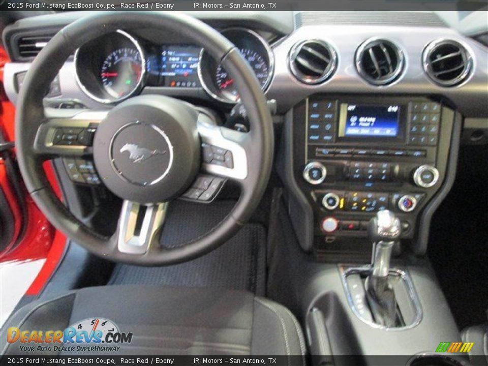 2015 Ford Mustang EcoBoost Coupe Race Red / Ebony Photo #10