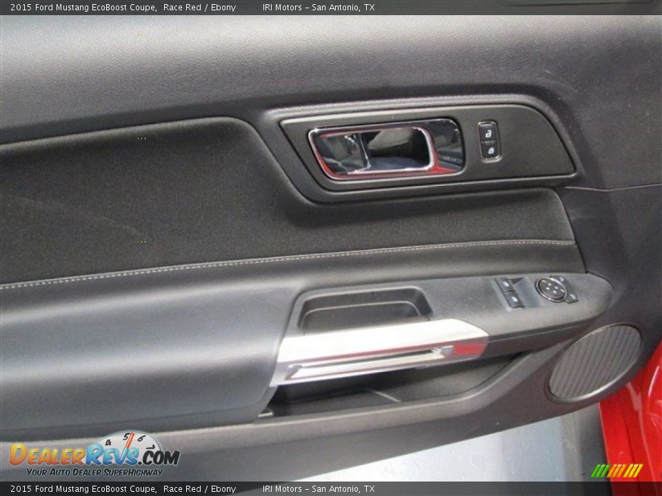 2015 Ford Mustang EcoBoost Coupe Race Red / Ebony Photo #12