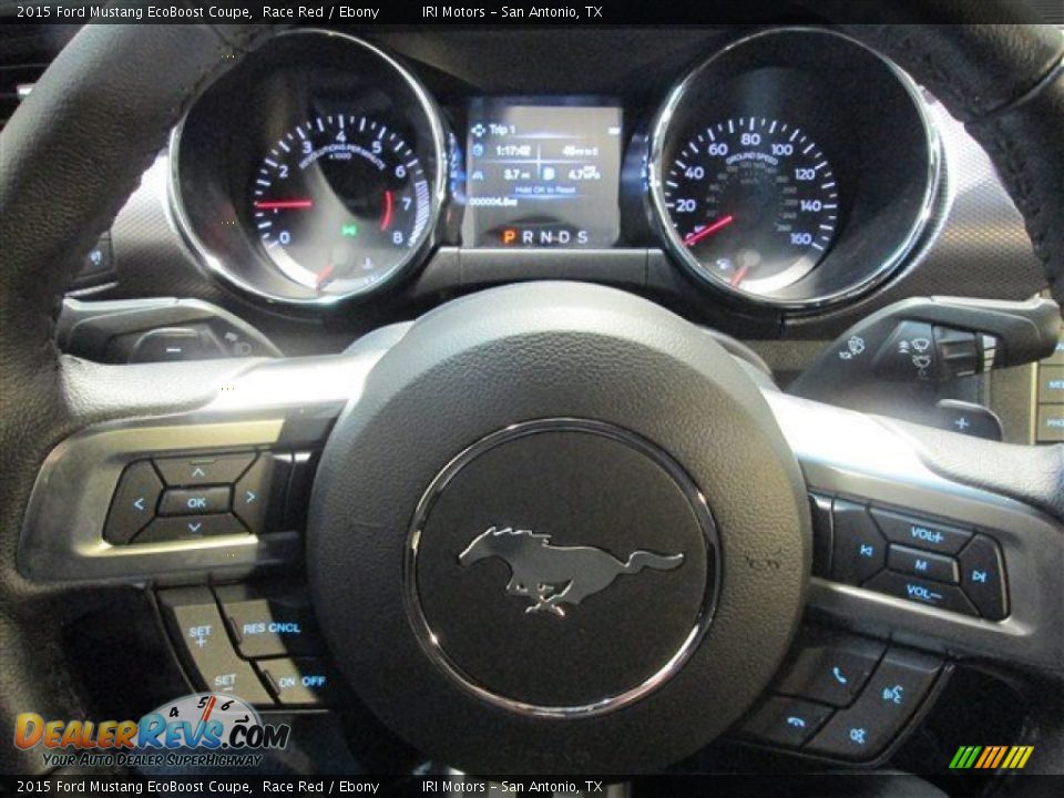 2015 Ford Mustang EcoBoost Coupe Race Red / Ebony Photo #18
