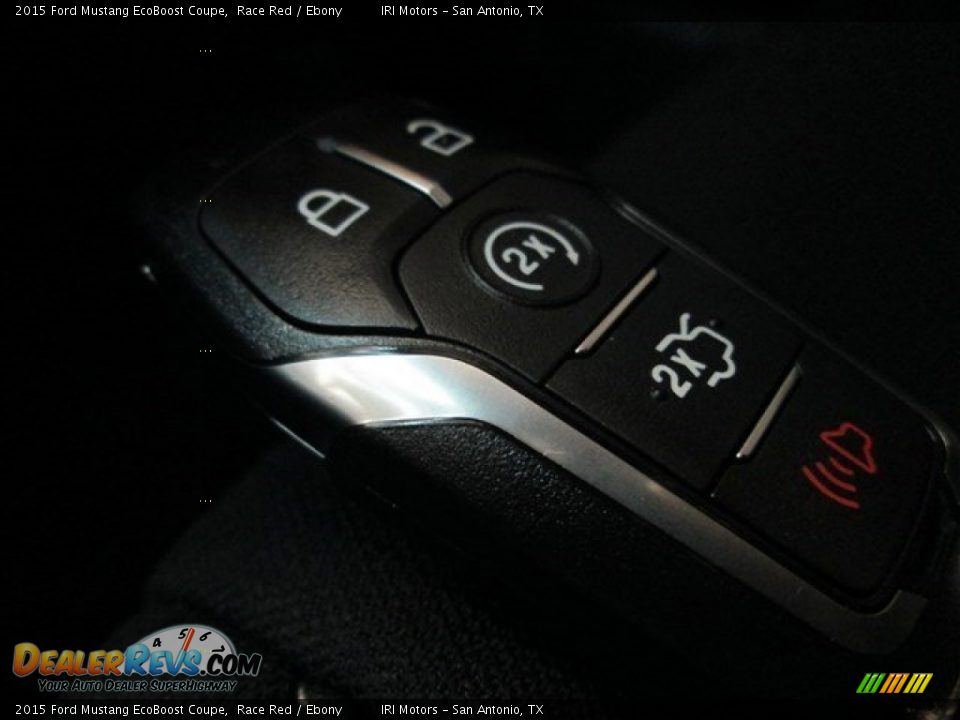 2015 Ford Mustang EcoBoost Coupe Race Red / Ebony Photo #20