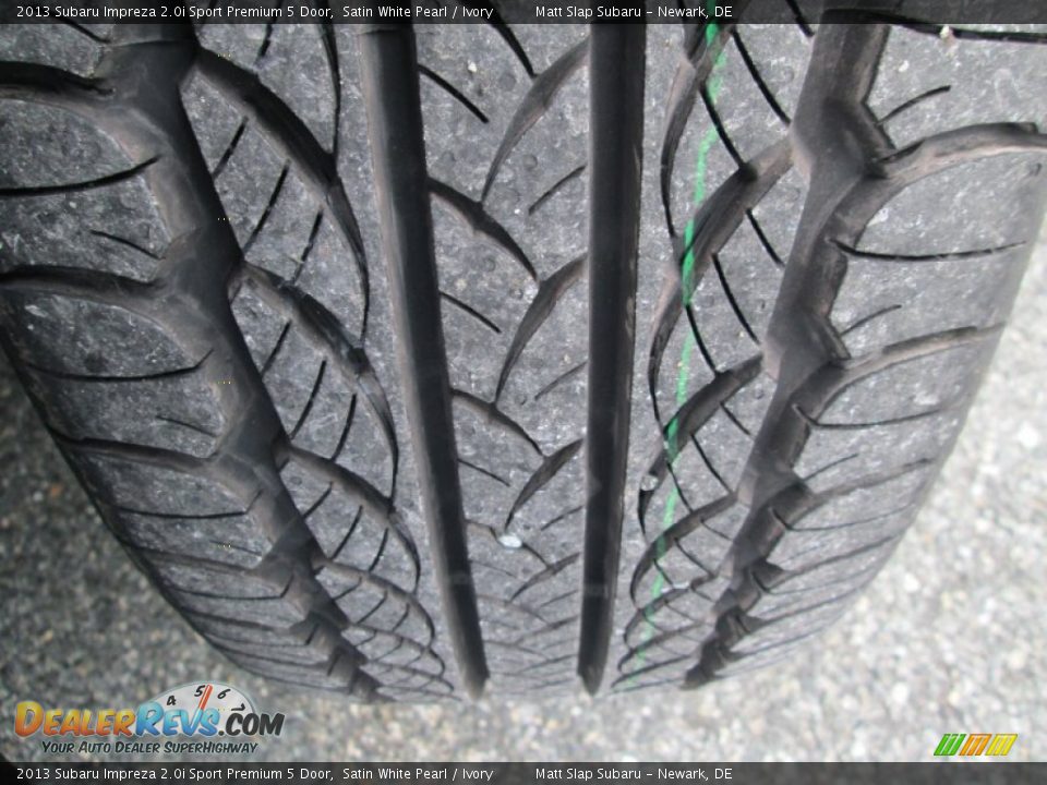 2013 Subaru Impreza 2.0i Sport Premium 5 Door Satin White Pearl / Ivory Photo #22