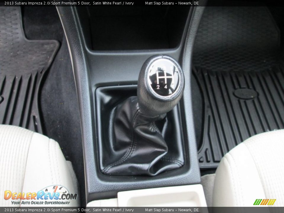 2013 Subaru Impreza 2.0i Sport Premium 5 Door Satin White Pearl / Ivory Photo #25