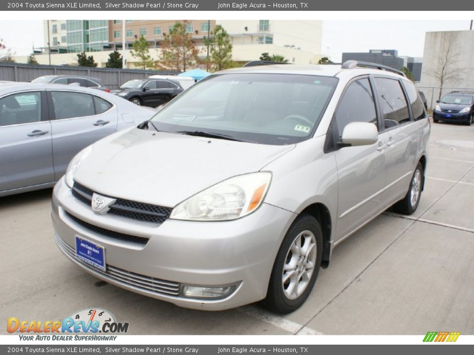 2004 Toyota Sienna XLE Limited Silver Shadow Pearl / Stone Gray Photo #2