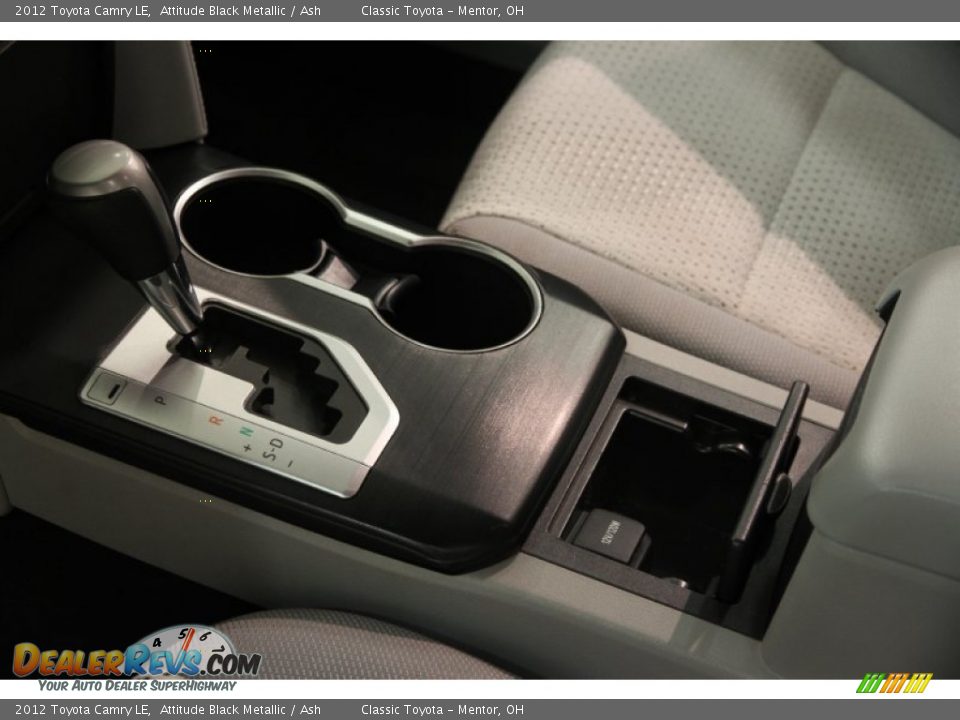 2012 Toyota Camry LE Attitude Black Metallic / Ash Photo #9