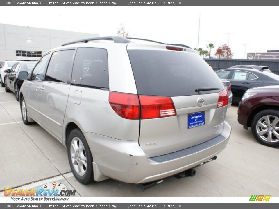 2004 Toyota Sienna XLE Limited Silver Shadow Pearl / Stone Gray Photo #7