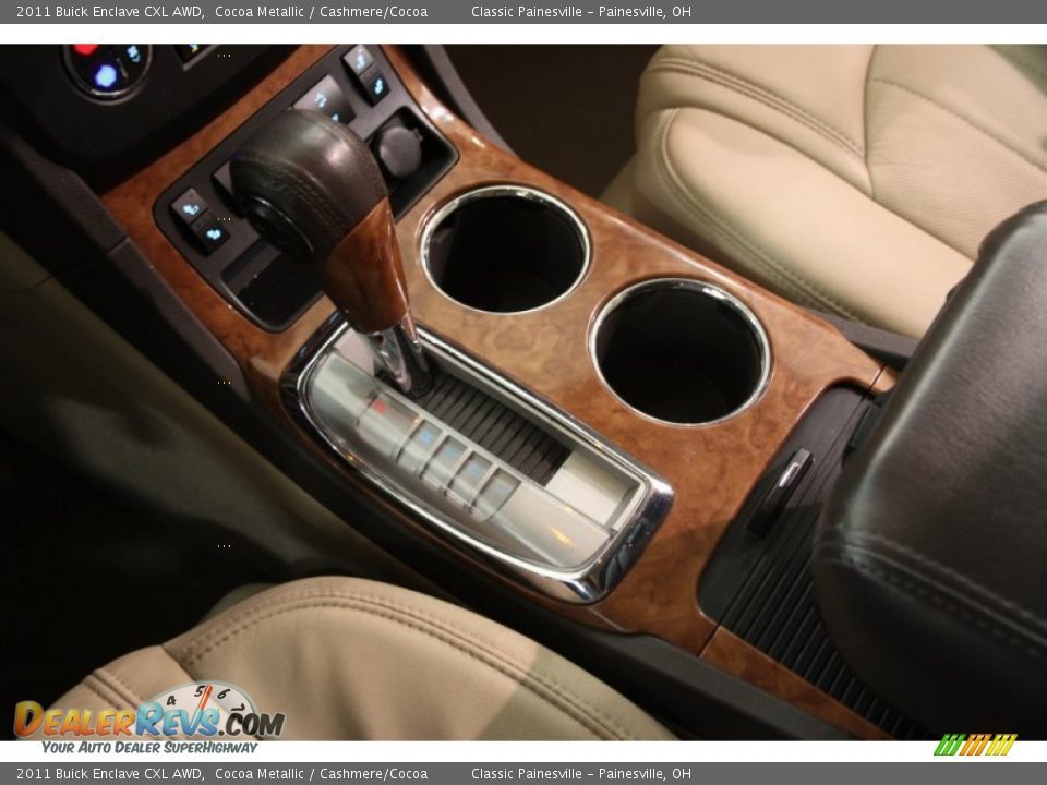 2011 Buick Enclave CXL AWD Cocoa Metallic / Cashmere/Cocoa Photo #15